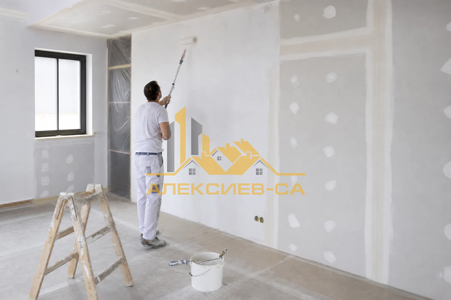 House Skim Coating and Painting: Sequence, Preparation and Checks – АЛЕКСИЕВ-СА Варна
